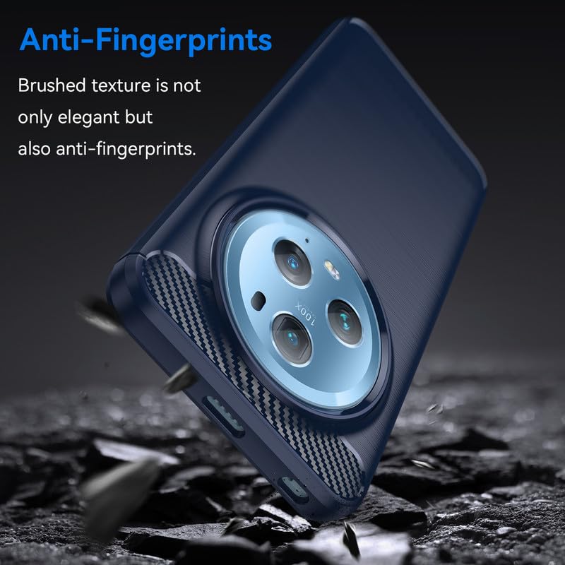 Image of Basic Case for Honor Magic5 Pro (Carbon Fibre Blue)
