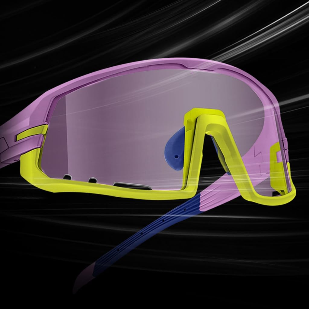 Fotochromowe okulary rowerowe do roweru szosowego okulary sportowe na świeżym powietrzu