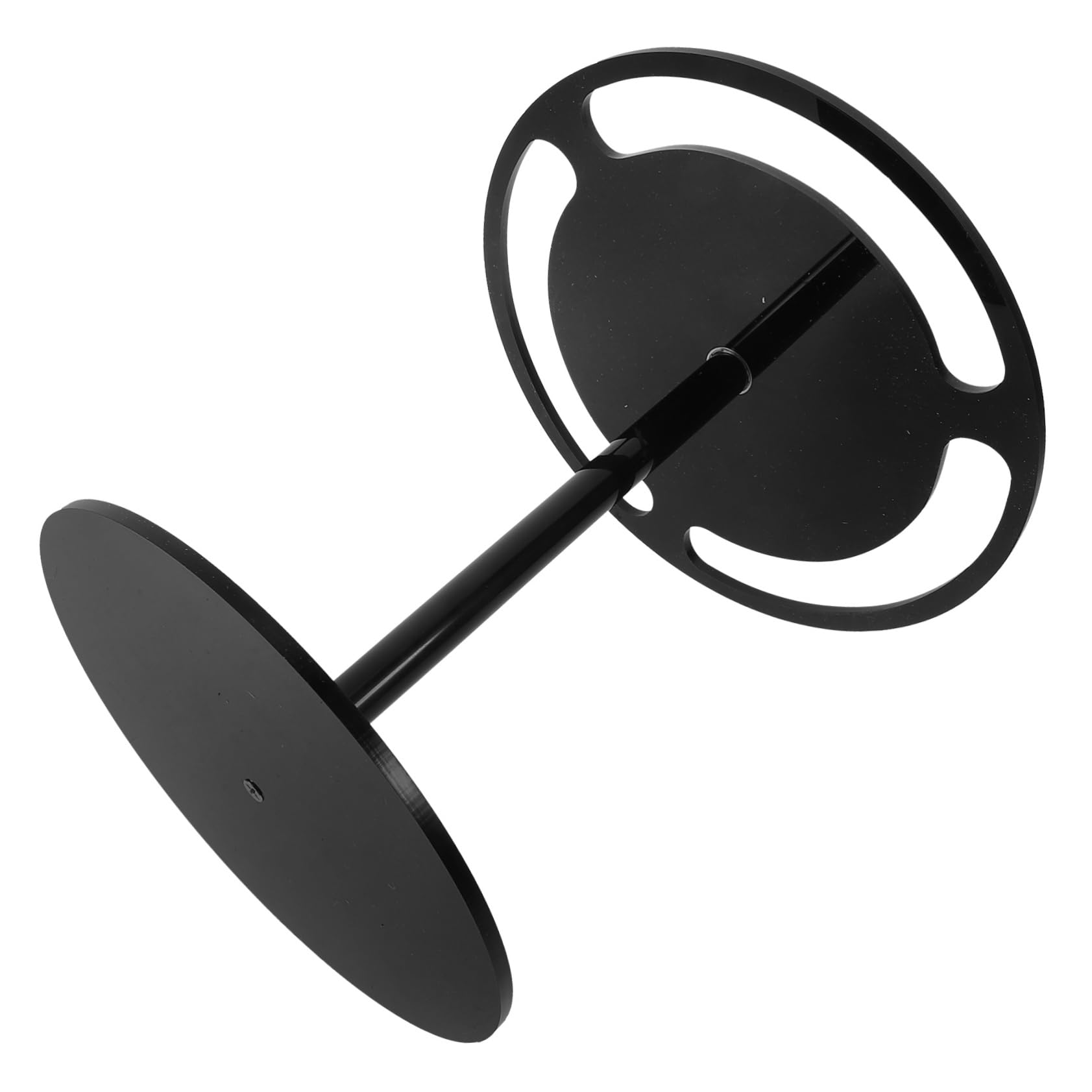 ERINGOGO Acrylic Glasses Display Stand 9-pair Sunglasses Holder Rotating Rack Desk Counter Organizer Easy Installation