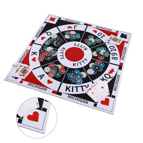 Michigan Rummy Board Game Set Tripoley Juego Familiar miniatura 6