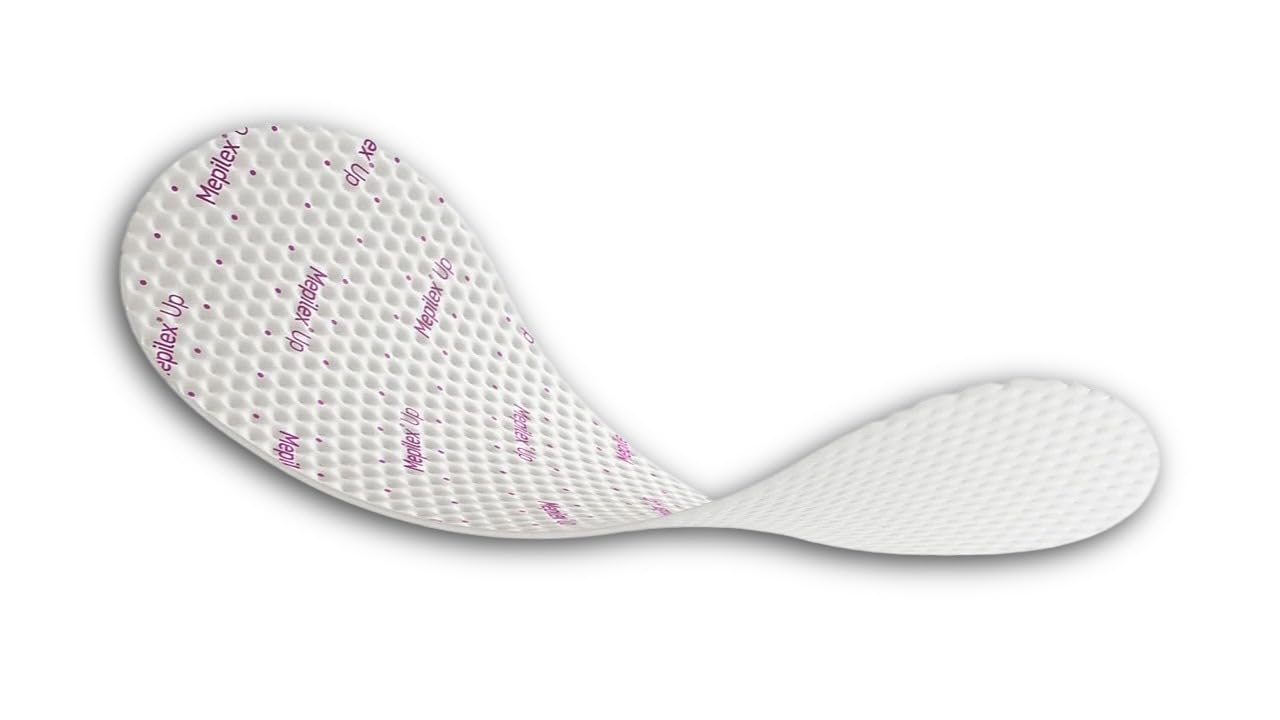 Mölnlycke, Mepilex Up 10cm x 20cm, Soft Silicone Foam Dressing