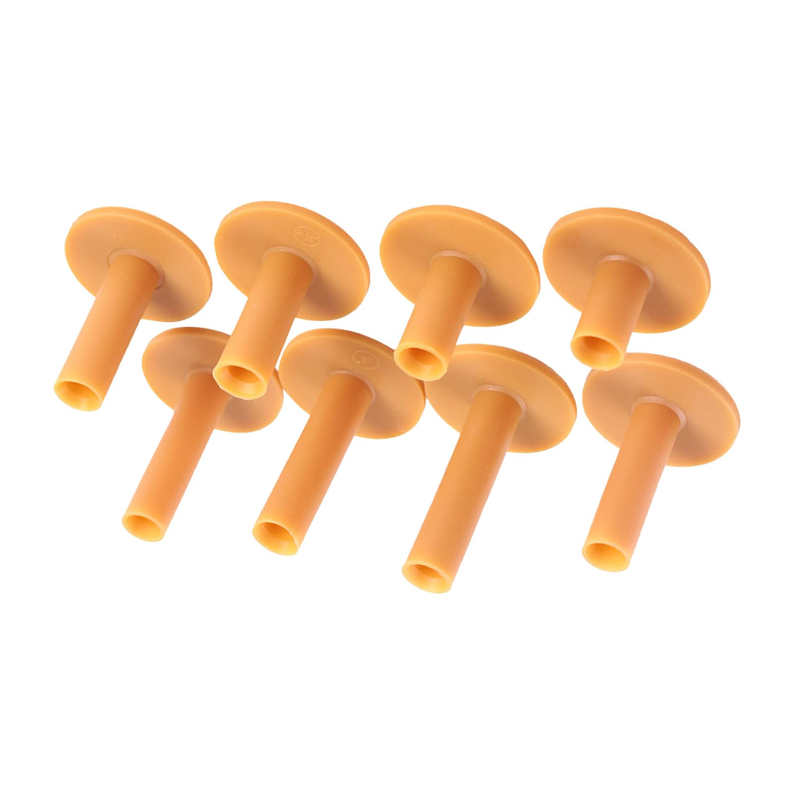 Yosoo Health Gear Goma Tees de Golf, Set de 8 Piezas Irrompibles, Diferentes Tamaños 35-80 mm, Base para Campo de Práctica de Conducción