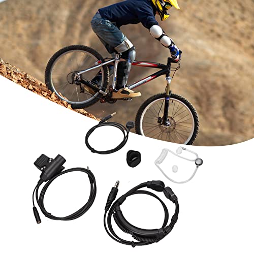 Fone de ouvido com microfone para garganta, tubo acústico com cancelamento de ruído Tencil fone de o