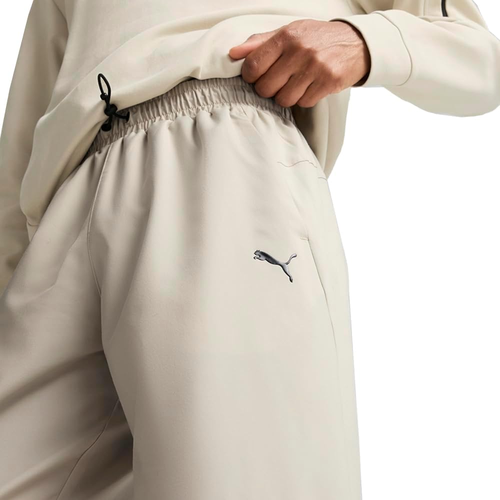 PUMA メンズ オープンロード カーゴ ウーブン ジョガー カジュアル ドローストリング - ベージュ