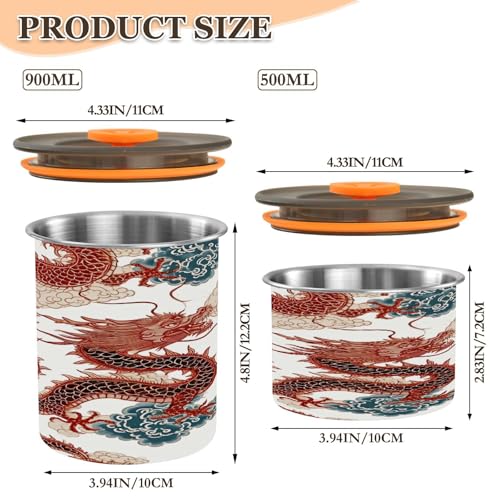 Recipiente de Acero Inoxidable Hermético para Café 30oz miniatura 3