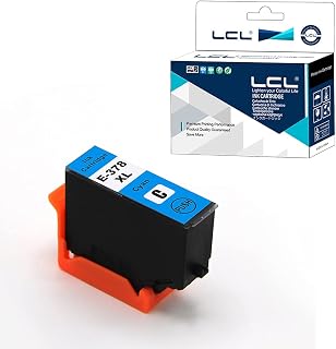LCL Compatible Ink Cartridge 378XL C13T37924010 (1 Cyan) Replacement for Epson Expression Photo XP-8500 XP-8505 HD XP-15000