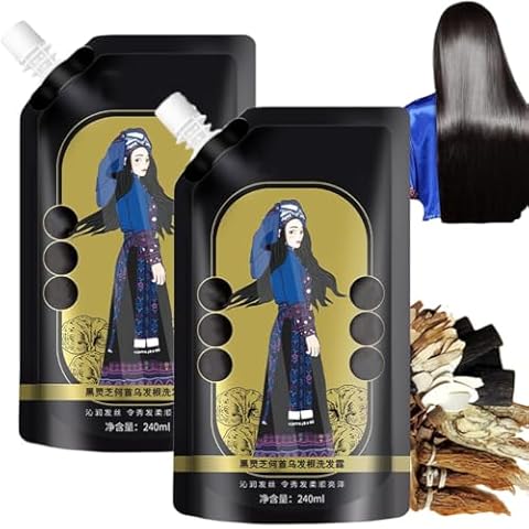 YCNASSS Ginger Plant Extract Shampoo for Hair Growth, Anti-Dandruff and Oil Control with Polygonum Multiflorum Cover