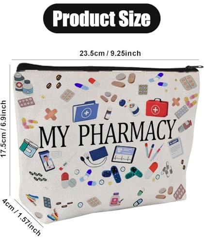 Image of Medicine Pouch for Travel, Medicine Pouch, Travel Organizer Pouch, Compact Medicine Bag for Trips, Small Travel Pouch for Toiletries and Essentials, Compact Kit for First Aid and Medications