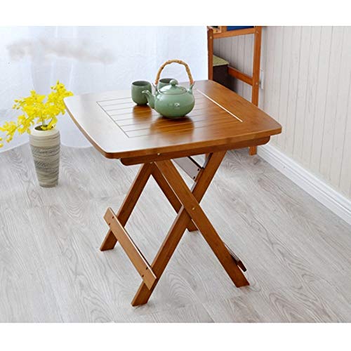 Dloett Furniture Dining Table Square Outdoor/Indoor Garden Table Legs Foldable Portable Folding Dining Table Wood #TOP2