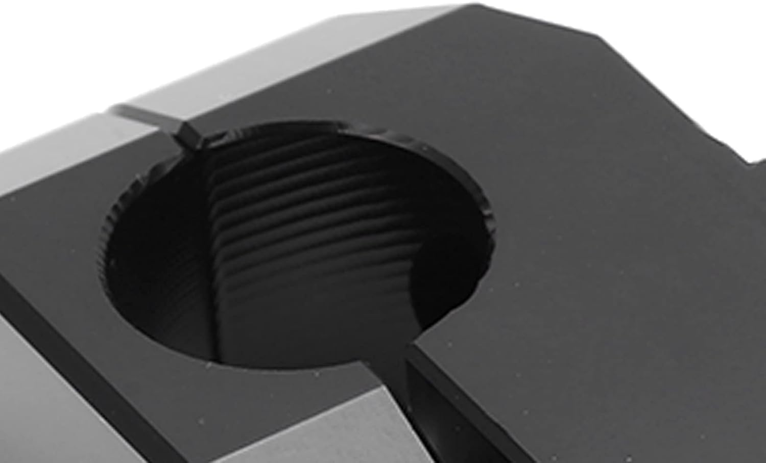 Adaptador de altura de manillar Aramox, elevadores de manillar de 7/8 pulgadas, accesorio universal de modificaci¨®n de motocicleta de aleaci¨®n de aluminio CNC(Negro)