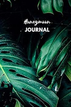 Paperback Honeymoon Journal: Lush Green Glossy Cover with 200 Lined Pages Book