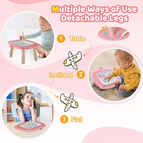 Kikidex MDB Magnetic Drawing Board, Toddler Girl Toys For 1-2 Year Old, Doodle Board Pad Learning And Educational Toys For 1 2 3 Year Old Baby Kids Birthday Gift thumb #4