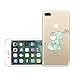 Qissy iPhone 7 Plus 5.5 case Clear Design Transparent TPU Cute Rabbit Elephant Bear Strawberry Balloon Cover (6)