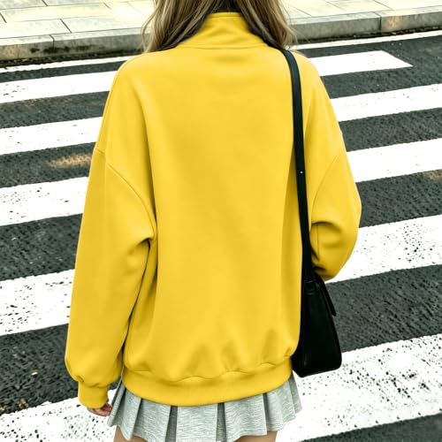 Fleece Jacket Women Full Zip Work Office Casual Sweatshirts No Hood - image 5