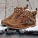 Botas de pelo retro tachuelas color plano cremallera sólida botines zapatos de mujer botas de mujer botas de invierno altas elegantes Imagen de Botas de pelo retro tachuelas color plano cremallera sólida botines zapatos de mujer botas de mujer botas de invierno altas elegantes