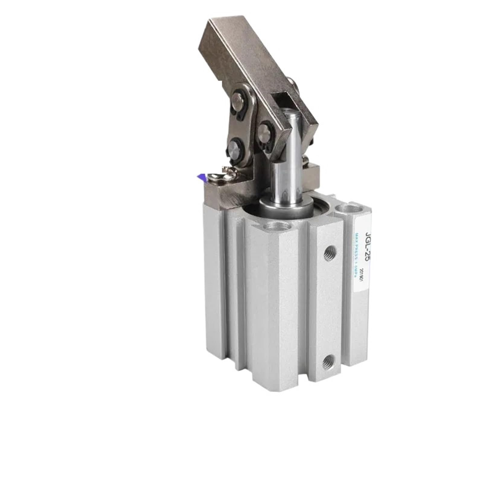 Vérin à levier pneumatique culbuteur compression vers le bas serrage JGL80