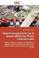 Regard Néogramscien Sur La Responsabilité Des Firmes Transnationales 6131564973 Book Cover