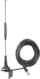 Tram® 1091-BNC Scanner Trunk/Hole Mount Antenna Kit with BNC-Male Connector