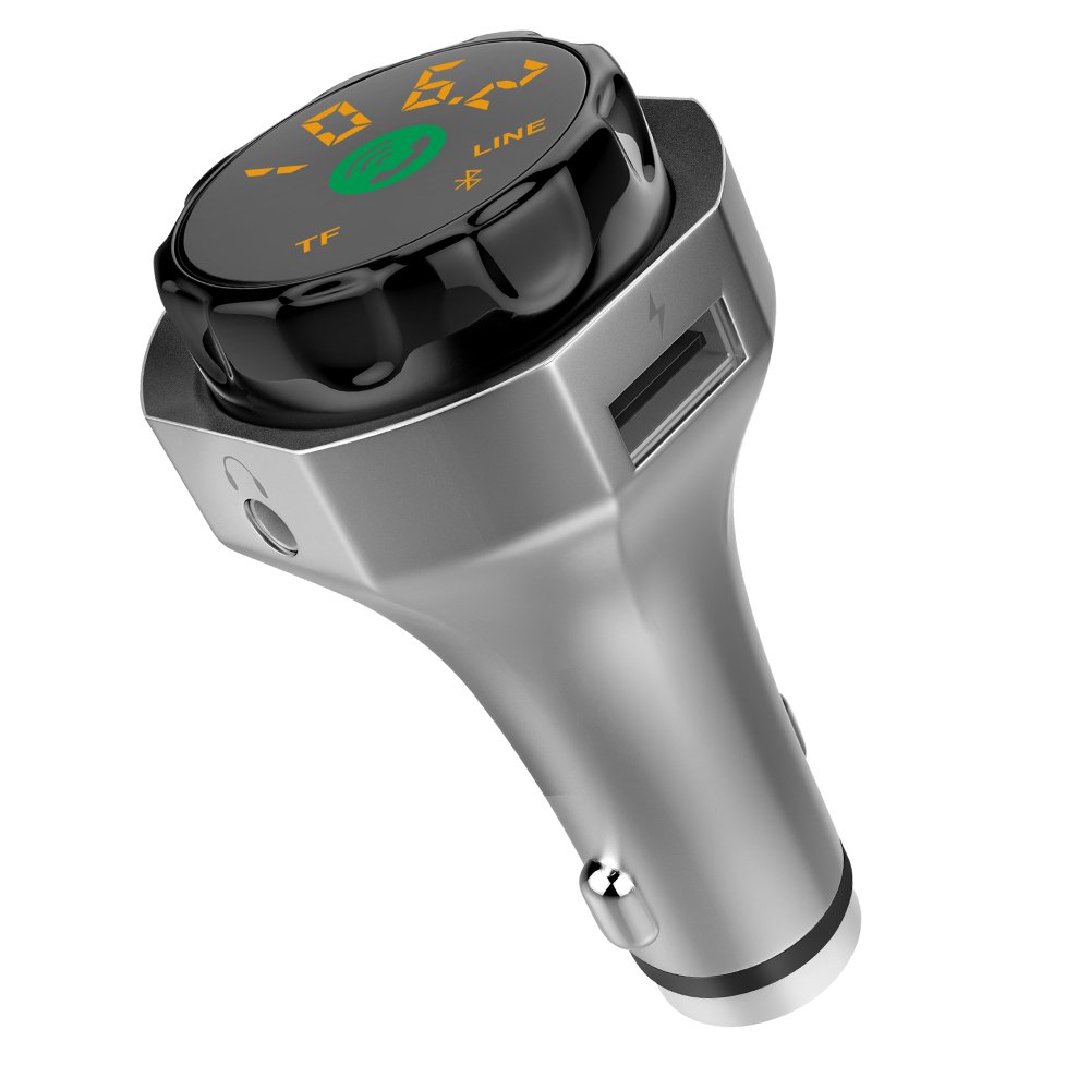 YONGYAO Ap06 Wireless Bluetooth Transmisor de FM Manos Libres Coche Cargador de Seguridad Hammer Coche Kit