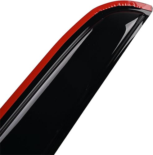 Miniatura 6 de Xomzema Viseras automáticas para ventanas, protectores de lluvia, viseras de ventilación de ventana, deflectores de viento para Toyota RAV4 2019-2023