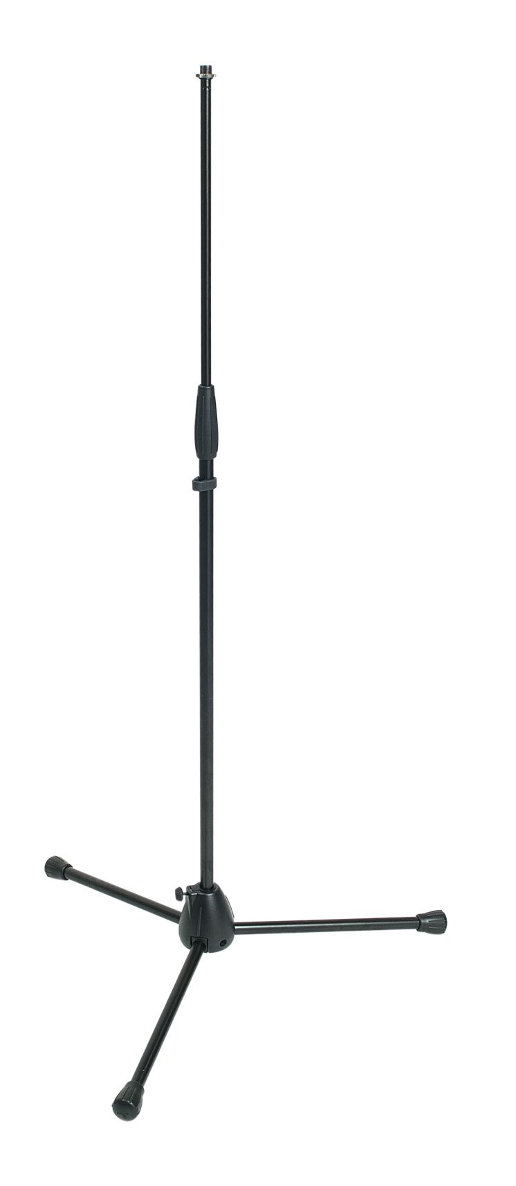Asta per microfono PROFESSIONALE dritto Proel pro110bk, con base di Treppiede in alluminio e manicotto di regolazione in nylon