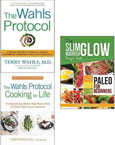 Wahls protocol, cooking for life and paleo for beginners essentials to get started 3 books collection set