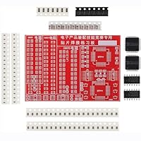 AEDIKO SMD SMT Components Practice Board Solder Skill Training Beginner DIY Kit for School Learning Project