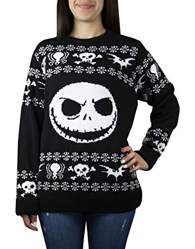 The Nightmare Before Christmas Jack Skellington Knitted Jumper Black4