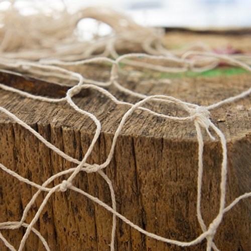 itenga Fischernetz 100x100cm Natur Fischnetz Martime Dekoration