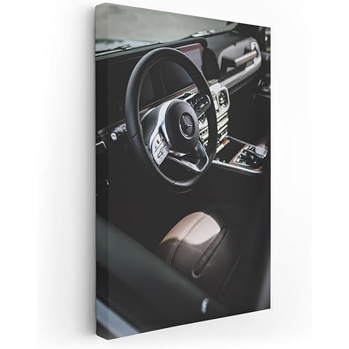 Generic Poster Interior Mercedes Benz G Wagon Canvas Print Wall Art (30x40 inch)