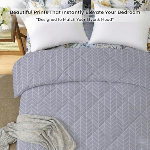 Image of AYKA Reversible AC Comforter 150 GSM Microfiber Summer Blanket Single Bed (60x90 Inches) | Checked Design Cooling Quilt for AC Room | Soft Breathable Duvet Pink & White