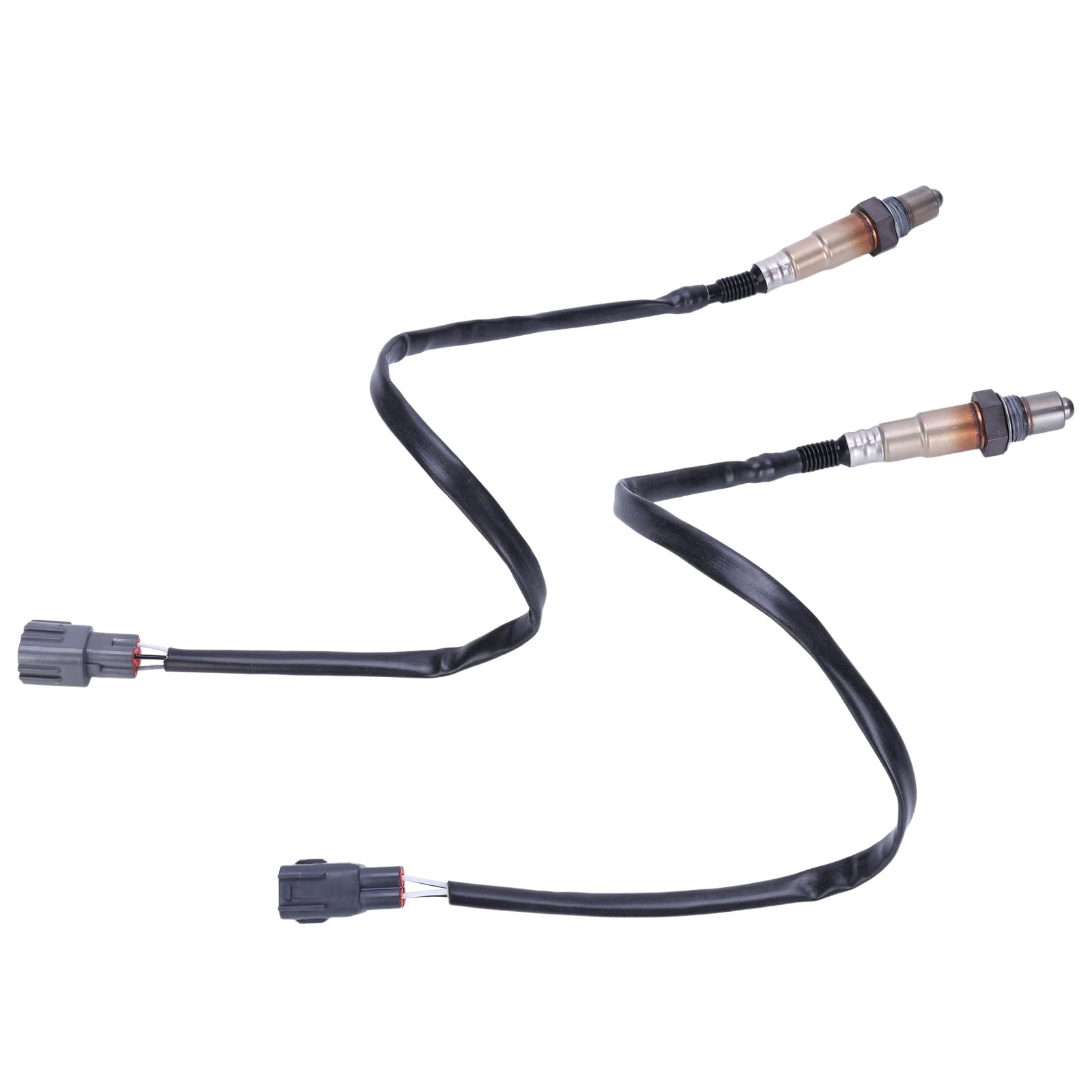 Lot de 2 sondes lambda pré-post-catalyseur pour Citroën C1 2005-2014, Toyota Aygo Yaris 1.0 VVTI, Peugeot 107 2005-2014, Daihatsu Sirion Capteur lambda Capteur d'oxygène Capteur de régulation