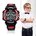 Edillas Reloj Digital Niños 50M Impermeable 7 Colores LED Relojes Deportivos Multifuncionales para Exteriores con Alarma Imagen de Edillas Reloj Digital Niños 50M Impermeable 7 Colores LED Relojes Deportivos Multifuncionales para Exteriores con Alarma