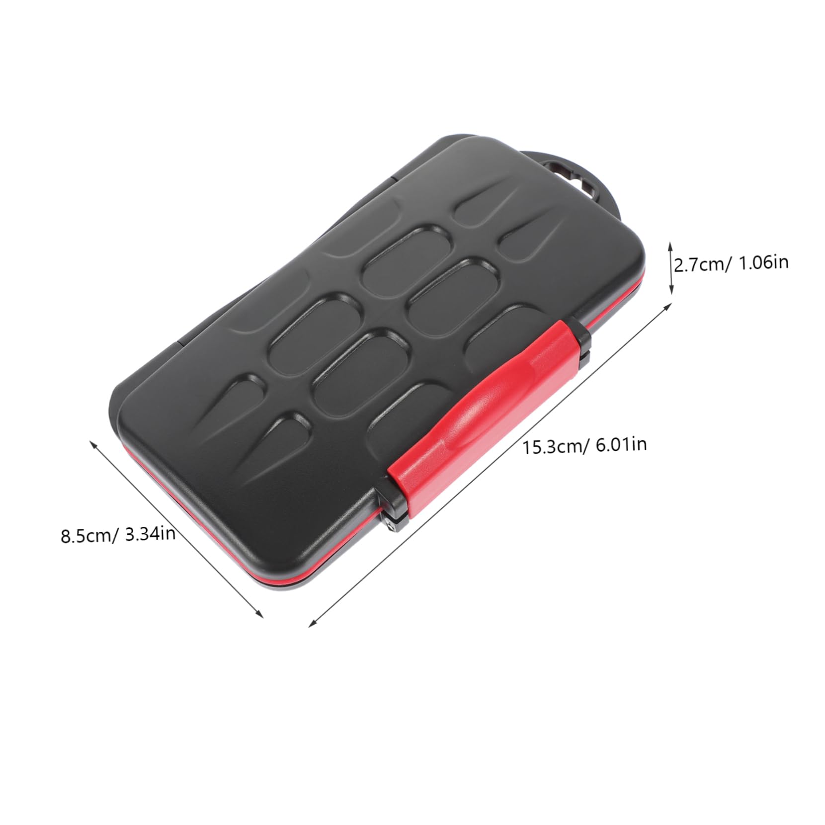 GAROZATION Memory Card Case Storage Box for and Cards Shockproof Organizer Material for Travel Go Use