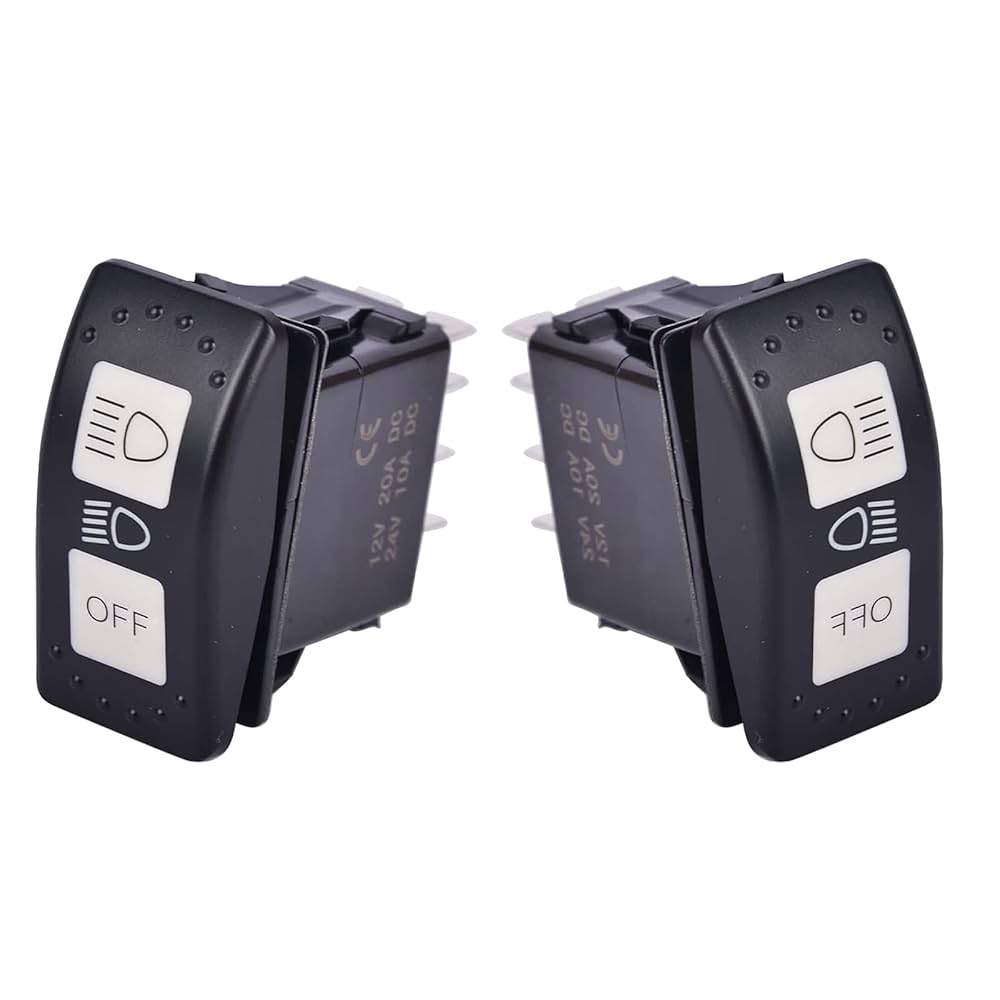 Amazon.com: Getfarway 2Pcs 8 Pin Blue LED Light Headlight
