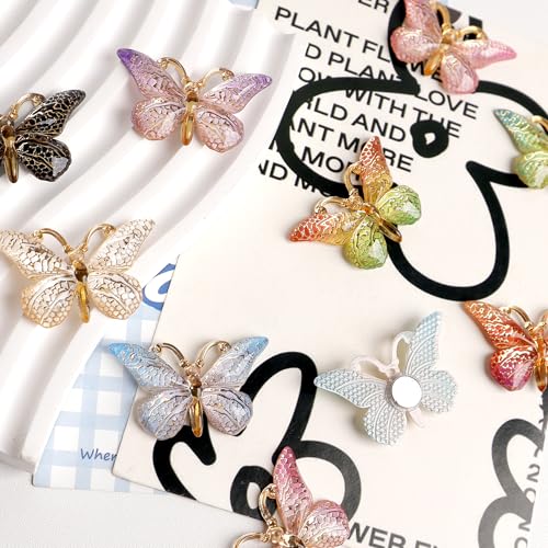 24 Imanes Decorativos en Forma de Mariposa para Refrigerador miniatura 7