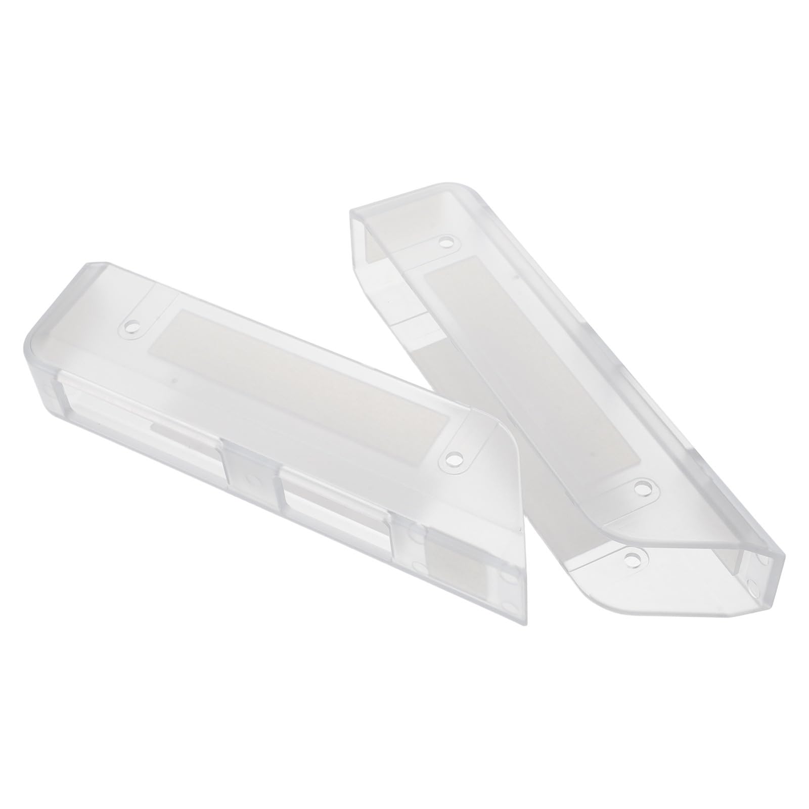 VALICLUD Bathroom Scale Holder 1 Pair Wall-Mounted Acrylic Bracket for Home Gym and Travel Universal Weight Scale Storage Rack for Electronic