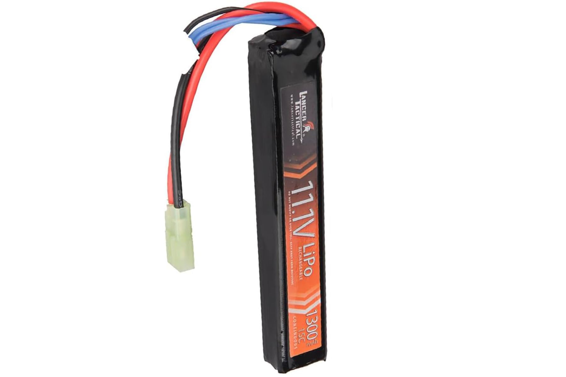 Lancer Tactical LiPo Airsoft Battery 11.1V 1300mAh