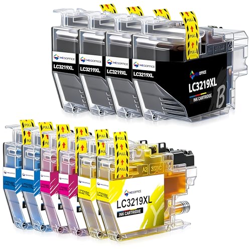 Cartouches LC3219XL Brother compatibles pack de 10 pour MFC-J5330DW J6530DW
