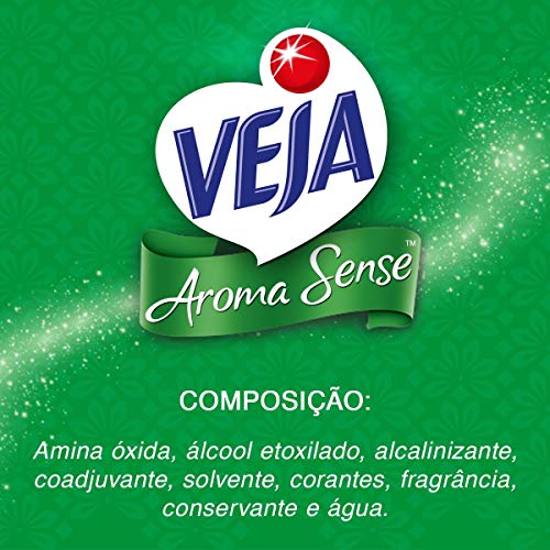 Limpador Perfumado Veja Aroma Sense Frescor 2L com óleos essenciais
