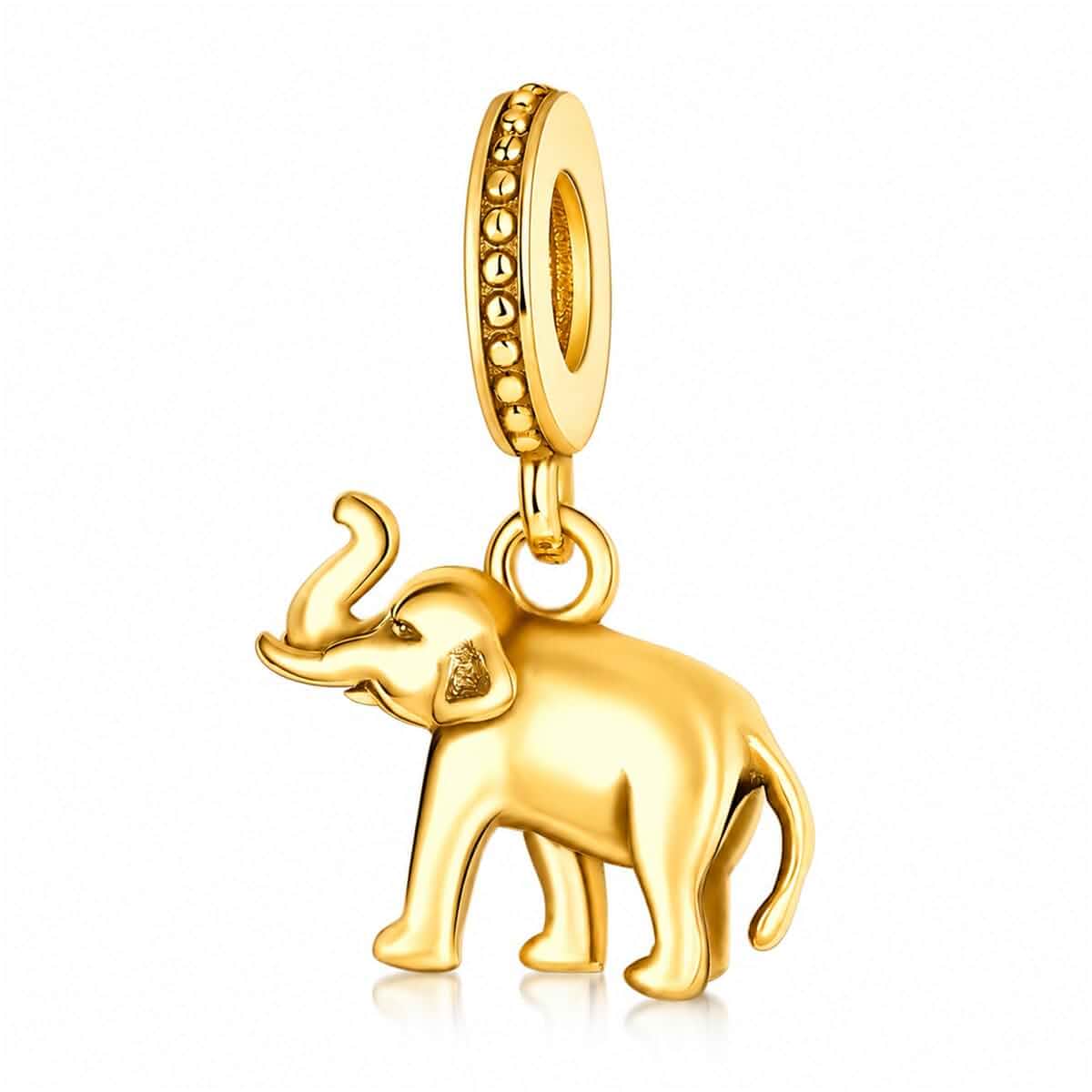 Not Fade 14K Gold Plating Charms for Bracelets And Necklace Jewelry Gifts Non Tarnish,Gold Evil Eye,Gold Elephant,Mother's Day Christmas Women Jewelry Gifts
