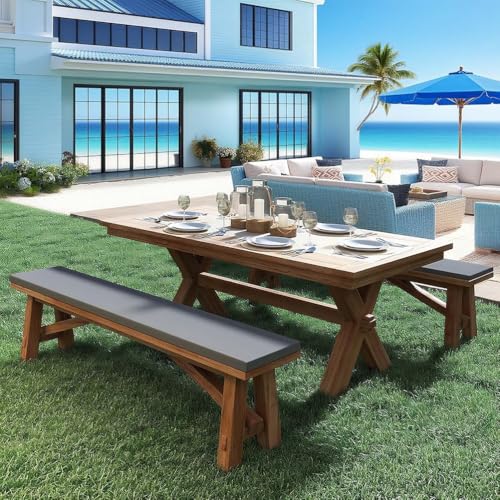 Coussin de siege impermeable et dehoussable pour banquette de terrasse
