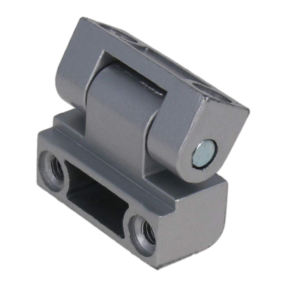 Nvsfzgiyg Blanc Hinge,Hinges,Hardware,1Pcs Cl219-1 White Zinc Alloy Detachable Concealed(Blanc)