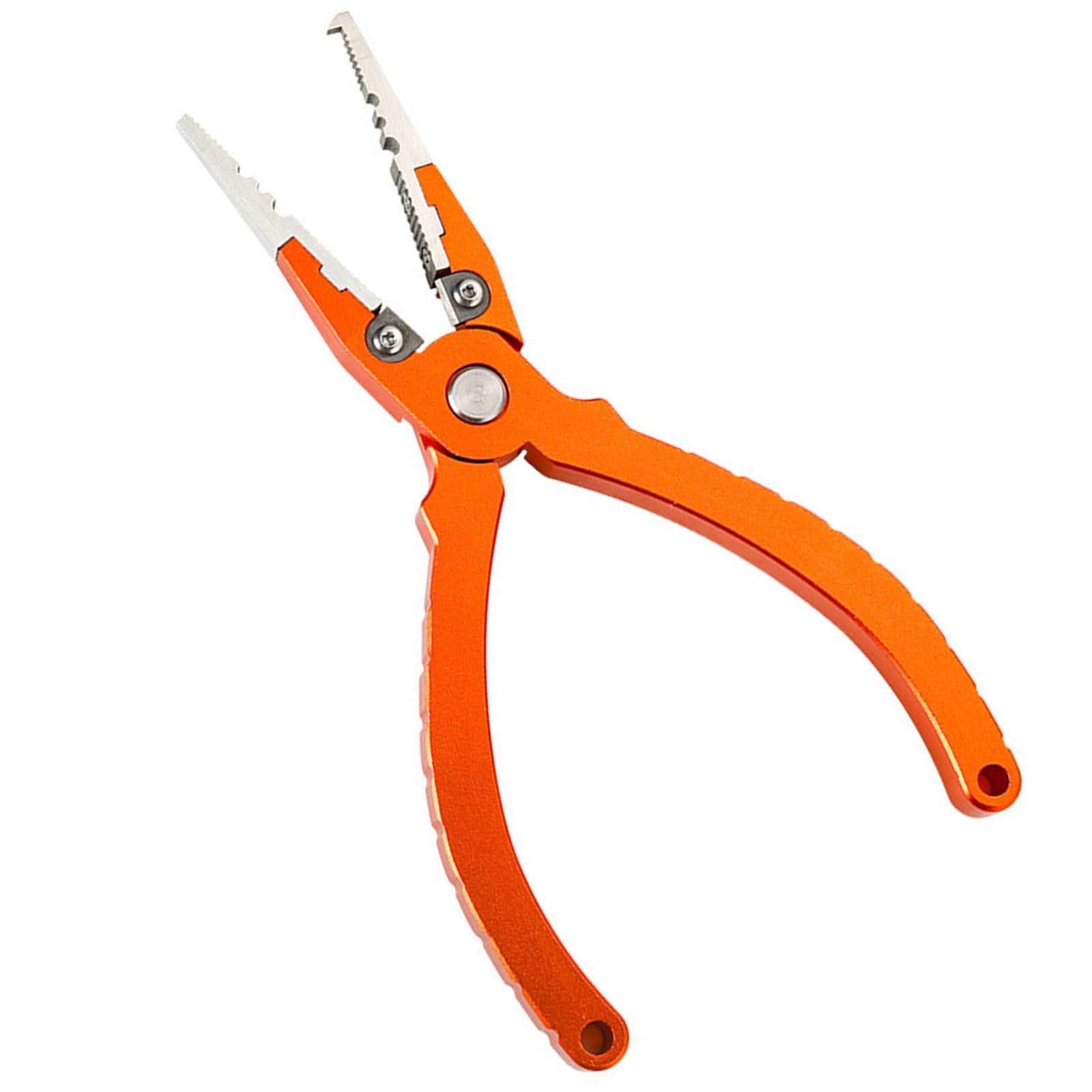 Msioytog A Professional Grades Fishing Pliers For Line Cutting Hook Tying Nd Weight Crimping Lightweight Luminum Handle Utomatic Spring Pliers