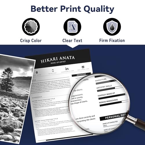 Image of 148A W1480A Black Toner Cartridge Replacement for hp 148A Toner Works with HP Pro 4001n 4001dn 4001dw MFP 4101 4101fdw 4101fdn Printer Ink (with Chip, 2 Pack)