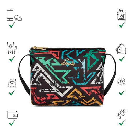 Image of Lavie Women's Tessie Stripe Crossbody Sling Bag | Ladies Purse Handbag | Gift for Women