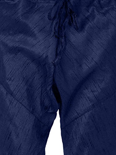 Image of Mother VM Mens Silk Blend Pyjama - Stylish Lounge Wear for Relaxation and Sleep | Regular Premium Cotton, Elastic Waist, and Classic Design for Ultimate Comfort