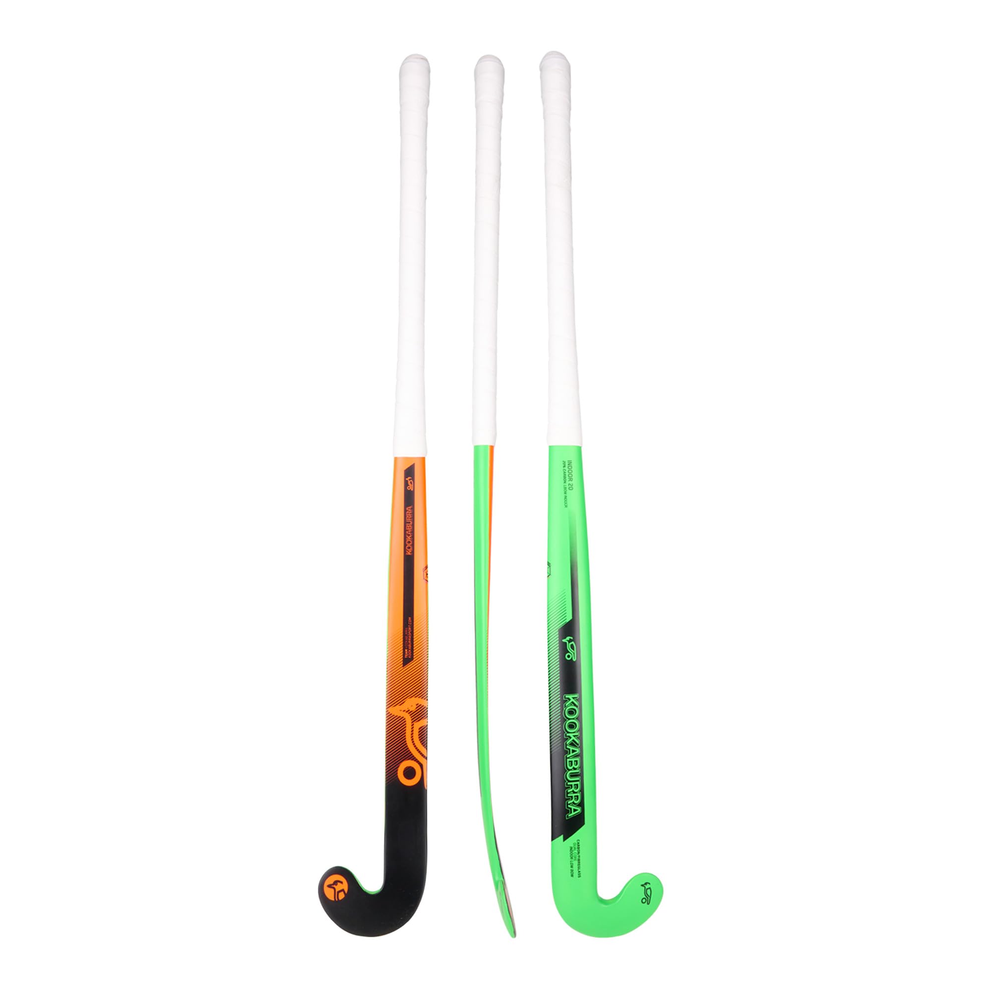 KOOKABURRA Indoor 20 Hockey Stick - LBow, 20% Carbon