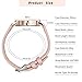 SZJhongfeng Women's Waterproof Gold Analog Watch - Leather Strap,3 Hand,Small Watch with White Dial, Fashion Quartz Wristwatch for Women. (Gold, Pink)