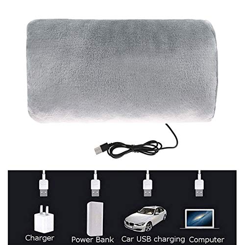 kowaku Almofada de Pelúcia Adulto Infantil Multifuncional Aquecedor de Mão USB Aquecedor de Inverno
